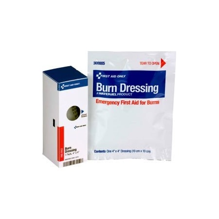 Acme United First Aid Only FAE-7012-001 SmartCompliance Refill Burn Dressing, 4"X4", 1/Box FAE-7012-001